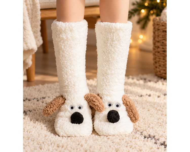 Fluffy Dog Socks