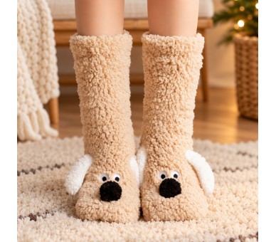 Fluffy Dog Socks