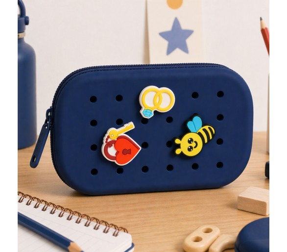 Petikids Pochette rectangulaire – bleu marine