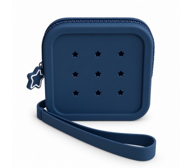 Petikids Vierkante portemonnee – marineblauw