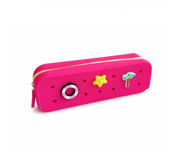 Petikids Trousse scolaire – fuchsia