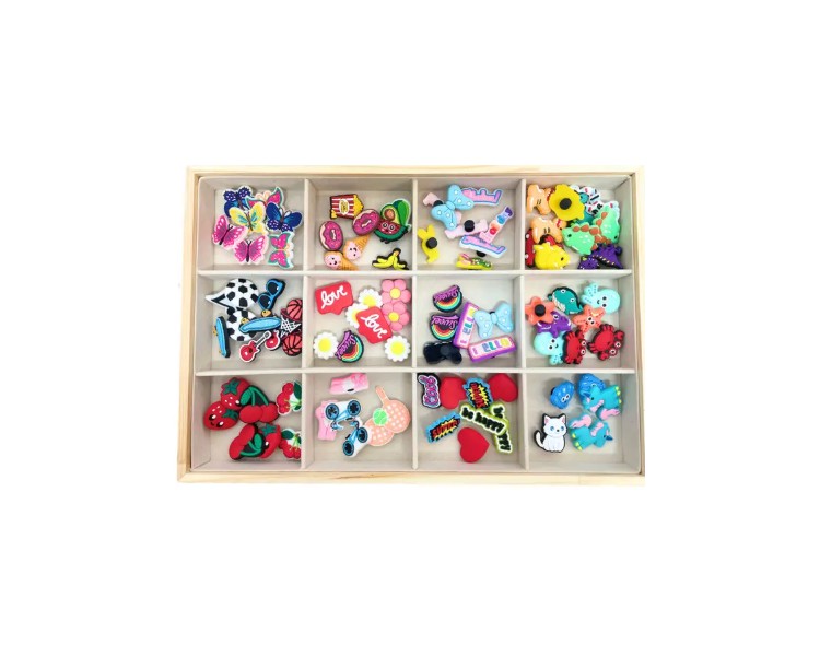 Petikids Charms – lot de 50 pièces