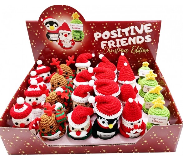 Positief kerstfiguurtje