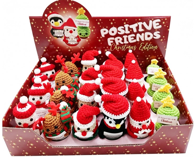 Positief kerstfiguurtje
