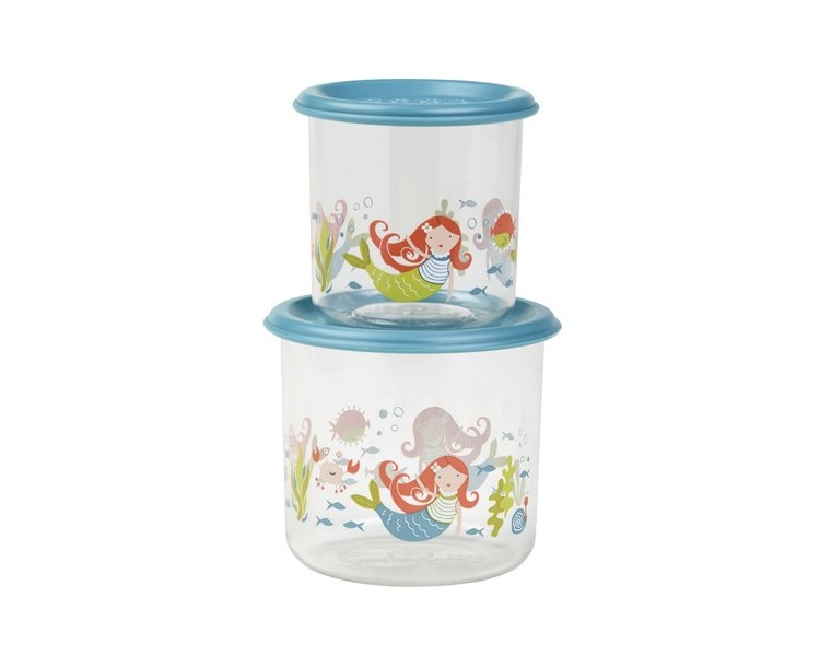 Good Lunch® snack containers large (set of 2) Isla the Mermaid™ Good Lunch® snack containers large (set of 2) Isla the Mermaid™