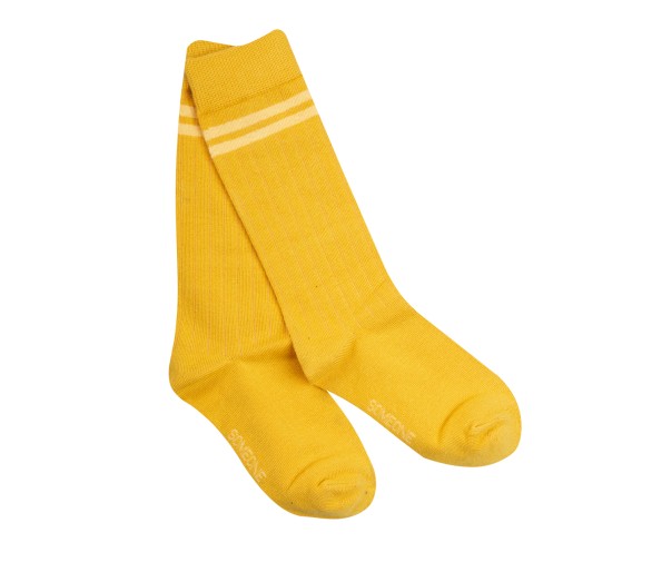 SOMEONE : CHAUSSETTES OCRE FONCÉ