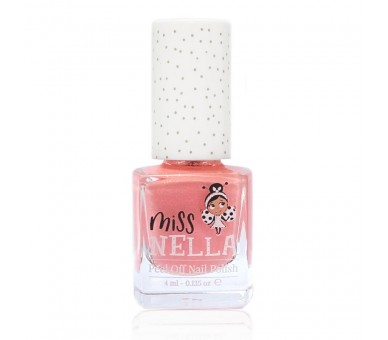 MISS NELLA : Peach Slushie 4ml Peel off Kids Nagellak