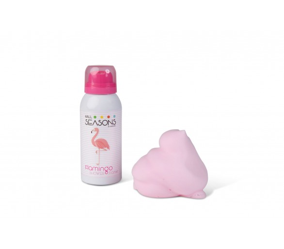 4 ALL SEASONS : Shower foam flamingo