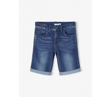 NAME IT : Denim long shorts