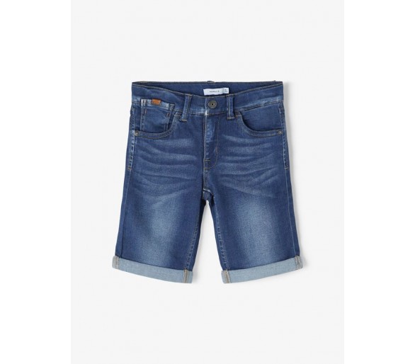 NAME IT : Denim long shorts