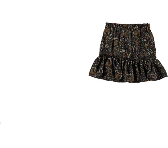 GEISHA : Skirt blackcamel combi