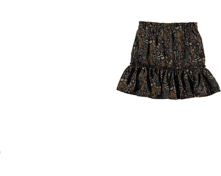 GEISHA : Skirt blackcamel combi GEISHA : Skirt blackcamel combi