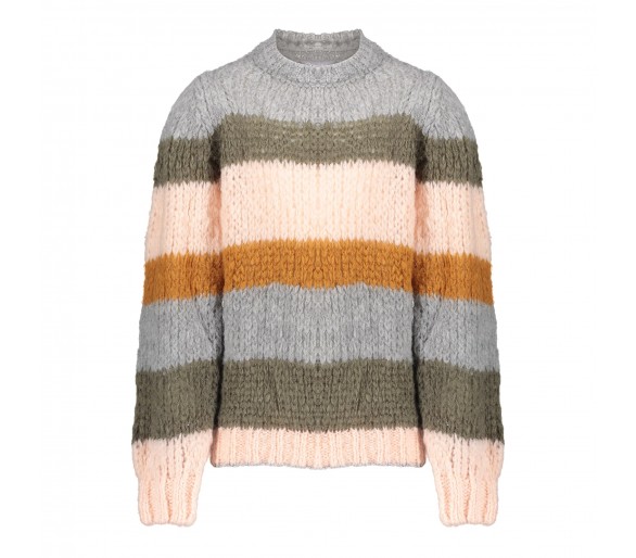 GEISHA : Pullover striped with lurex