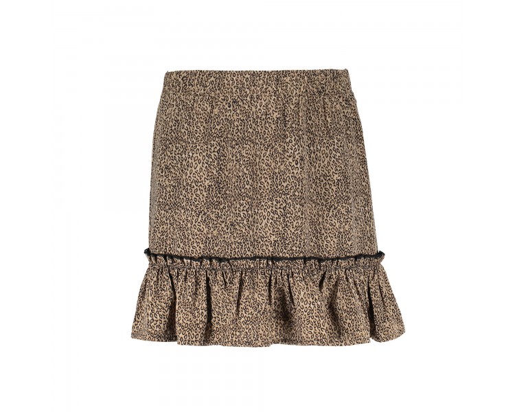 GEISHA : Skirt tapered minimal print sandblack GEISHA : Skirt tapered minimal print sandblack