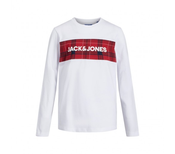 JACK & JONES : Leuke pyjama of loungeset met ruite broek en t-shirt