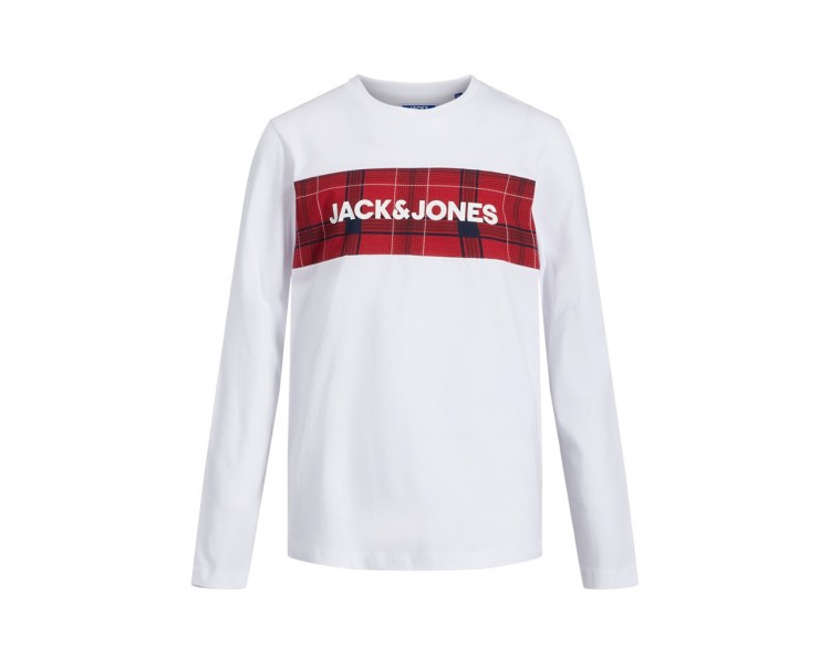 JACK & JONES : Leuke pyjama of loungeset met ruite broek en t-shirt