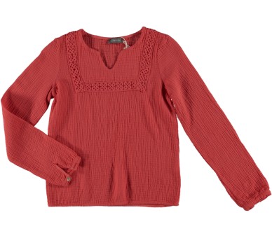 GEISHA : Top lace and waffle