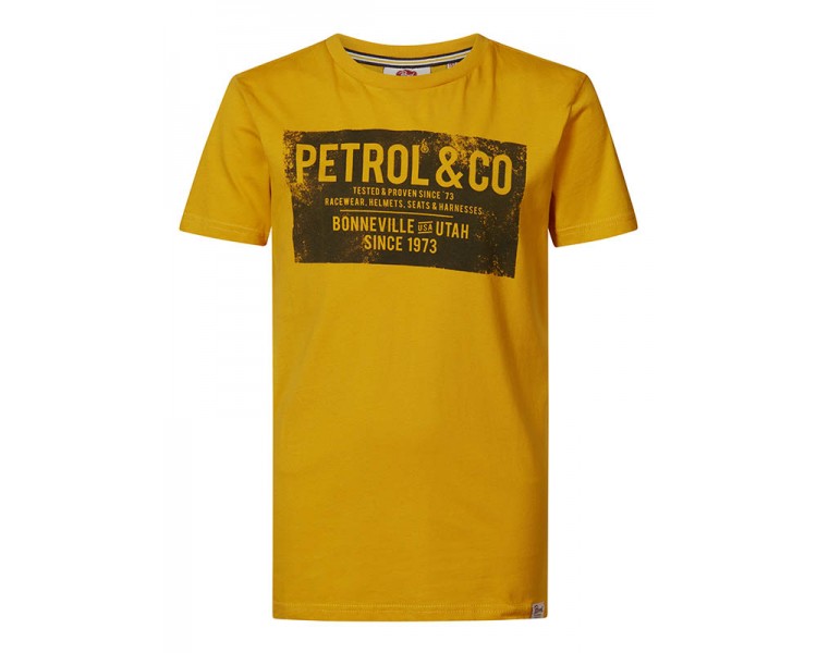 PETROL : Boys T-Shirt SS Classic Print Fresh Mango