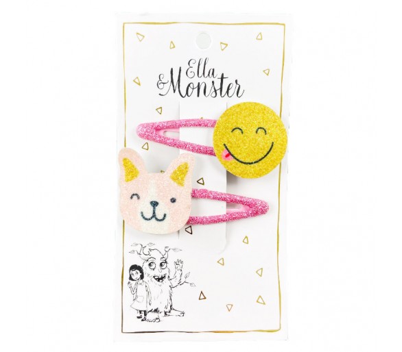 ELLA & MONSTER : Hair Clip Happy Set