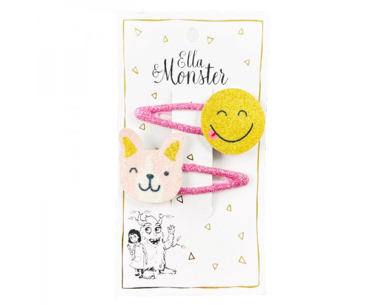 ELLA & MONSTER : Hair Clip Happy Set ELLA & MONSTER : Hair Clip Happy Set