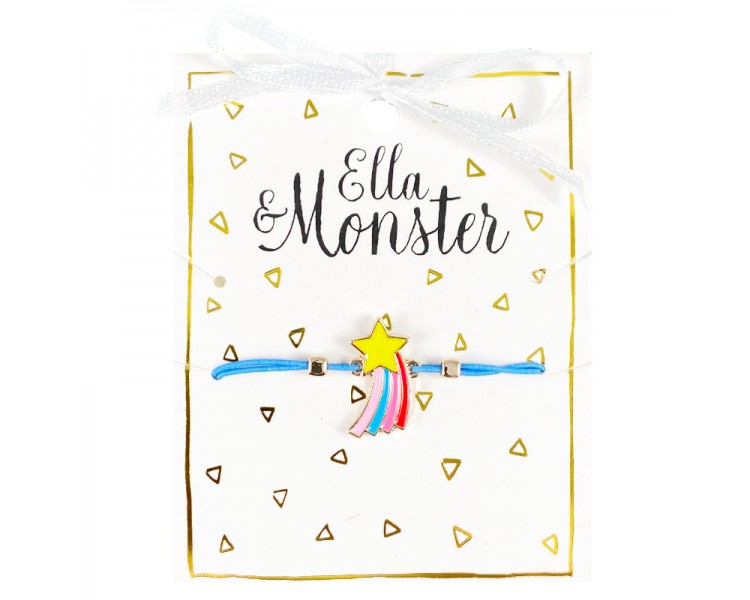 ELLA & MONSTER : Bracelet Shooting Star Blue ELLA & MONSTER : Bracelet Shooting Star Blue