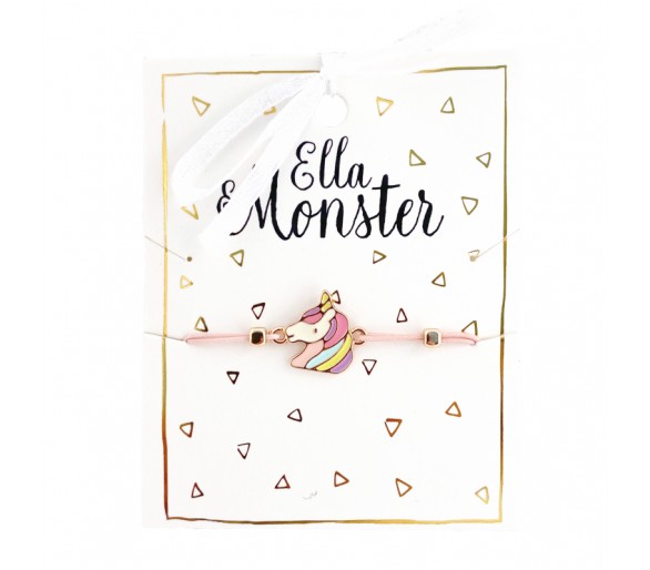 ELLA & MONSTER : Bracelet Rainbow Unicorn