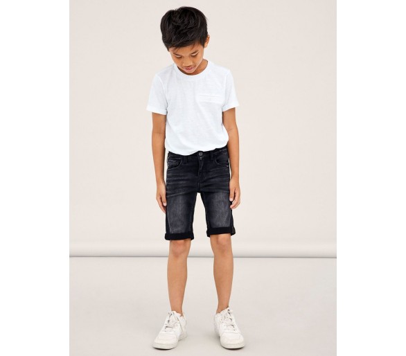 NAME IT : SHORT EN JEAN COUPE SLIM