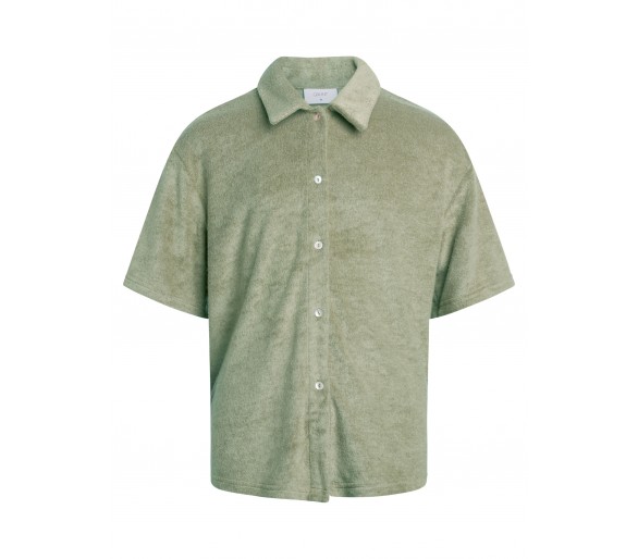 GRUNT : munt groen hemdje in badstof
