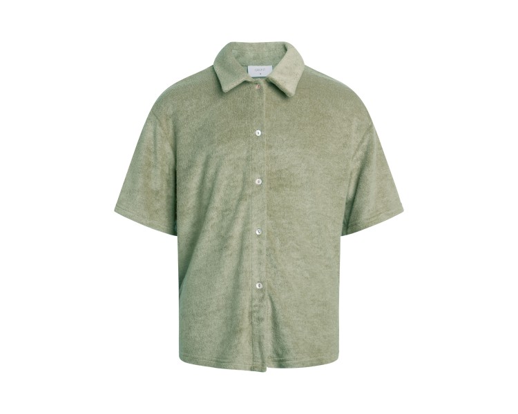GRUNT : munt groen hemdje in badstof