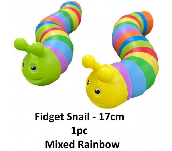 Fidget Snail 17x3cm - 1pc