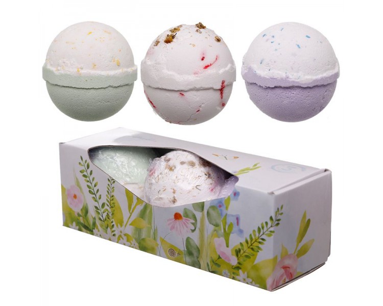 Set van 3 Berry Nice to Meet you Badbruisballen - Fruitig Set van 3 Berry Nice to Meet you Badbruisballen - Fruitig