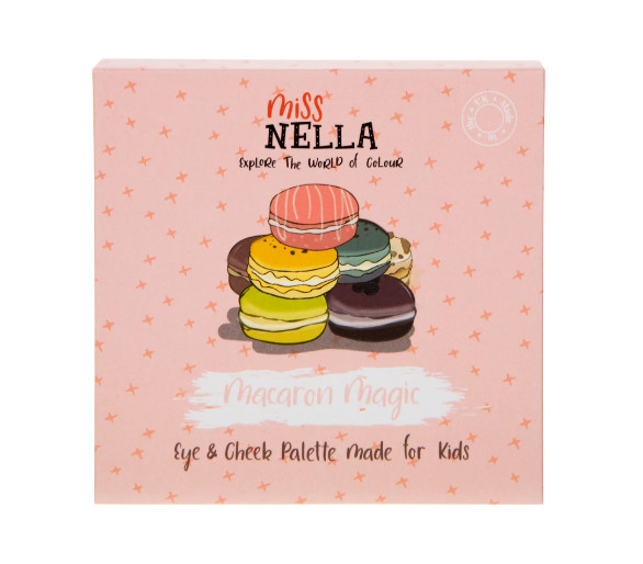 MISS NELLA : Macaron Magic Eye & Cheek Palette