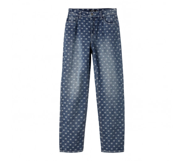 LMTD : Jean tendance à pois PRIX ROND