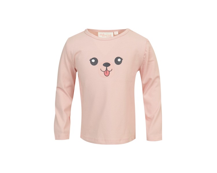 SOMEONE : T SHIRT LM SOFTPINK