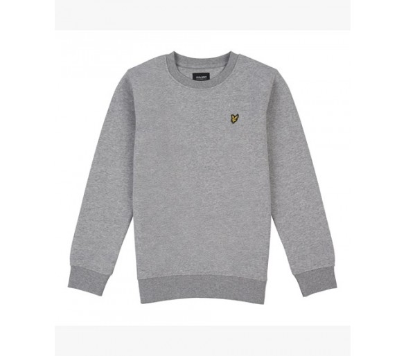 LYLE & SCOTT : Sweatshirt in vintage grey heather