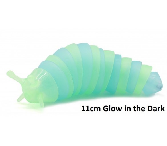 3D Fidget Slug - Glow in the Dark