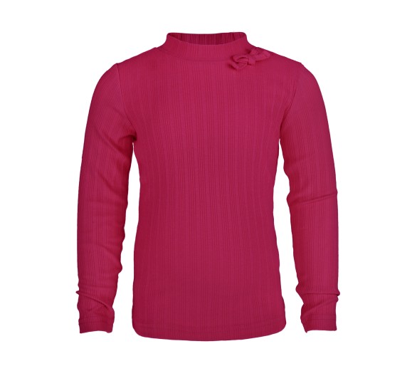 SOMEONE : T SHIRT LM FUCHSIA