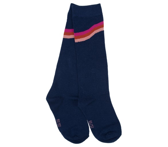 SOMEONE : CHAUSSETTES BLEU MARINE