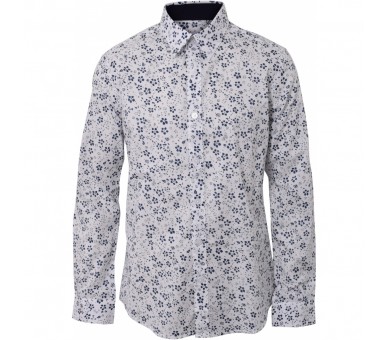 HOUND : Basic hoody met print vooraan