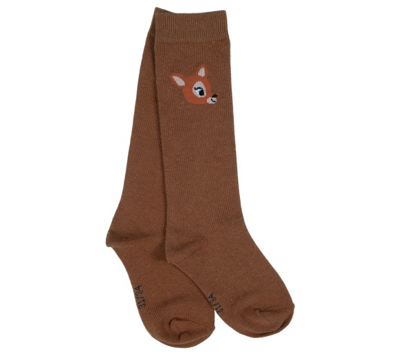 SOMEONE : CHAUSSETTES COGNAC