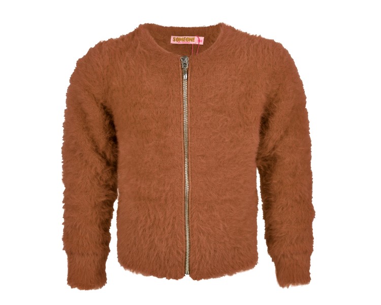 SOMEONE : CARDIGAN COGNAC SOMEONE : CARDIGAN COGNAC