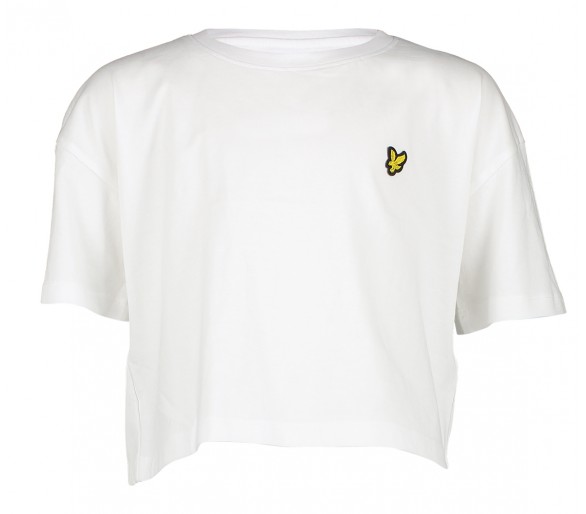 LYLE & SCOTT : Kort t-shirt met logo